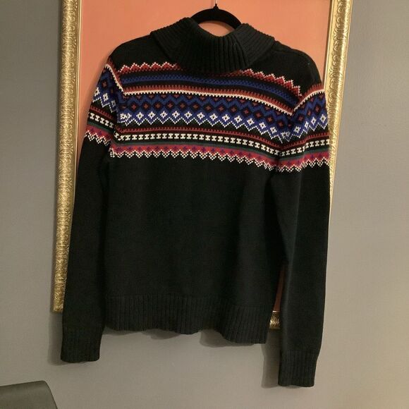 Lauren Ralph Lauren Fair Isle Cotton Sweater - Picture 4 of 4